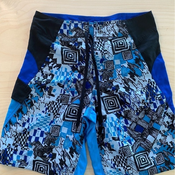Mossimo SwimTrunks size 30 (BL) - Picture 2 of 7